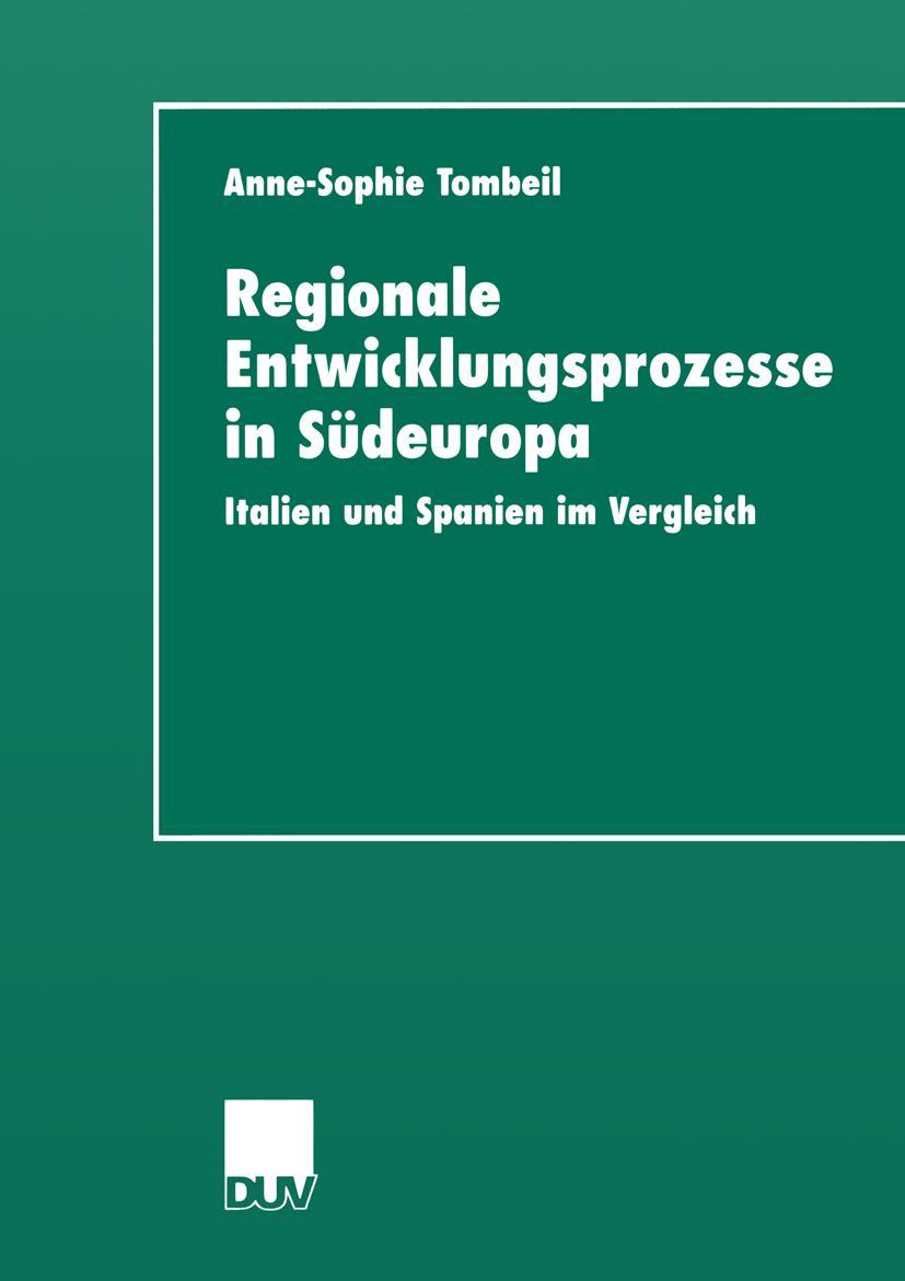 Vorderes Coverbild Regionale Entwicklungsprozesse in Südeuropa