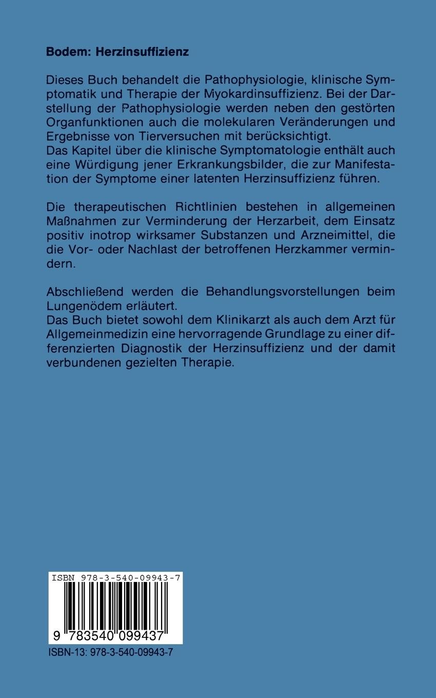 Rückseitencover Herzinsuffizienz