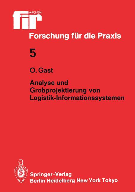 Vorderes Coverbild Analyse und Grobprojektierung von Logistik-Informationssystemen