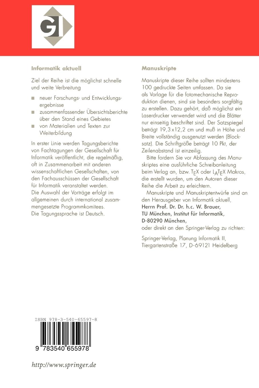 Rückseitencover Kommunikation in Verteilten Systemen (KiVS)