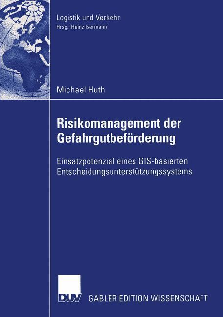 Vorderes Coverbild Risikomanagement der Gefahrgutbeförderung