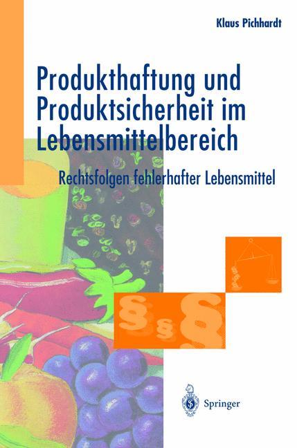 Vorderes Coverbild Produkthaftung und Produktsicherheit im Lebensmittelbereich