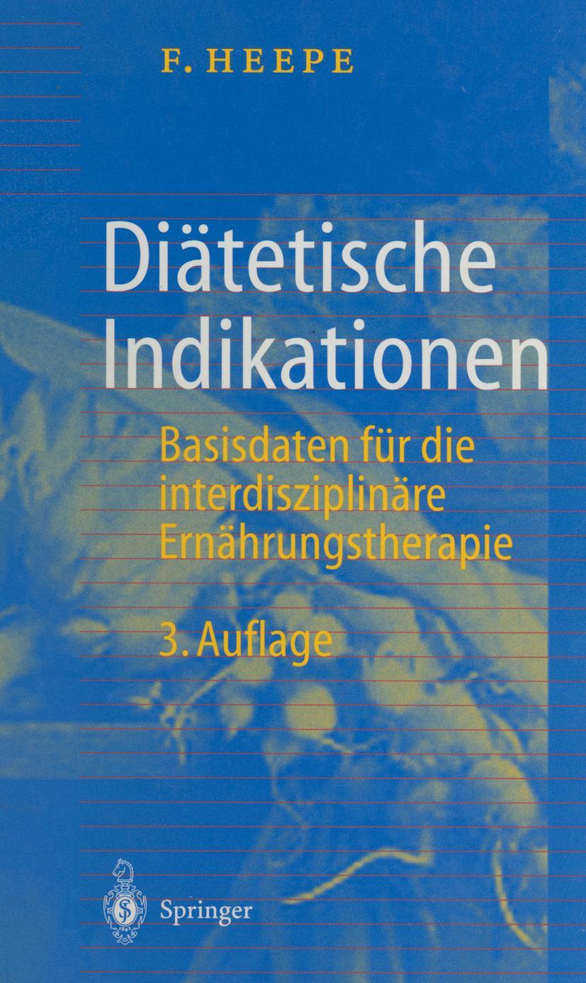 Vorderes Coverbild Diätetische Indikationen