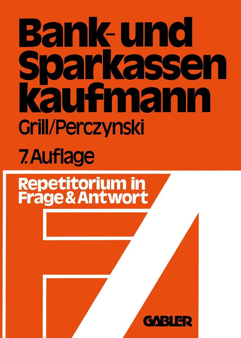 Vorderes Coverbild Der Bank- und Sparkassenkaufmann