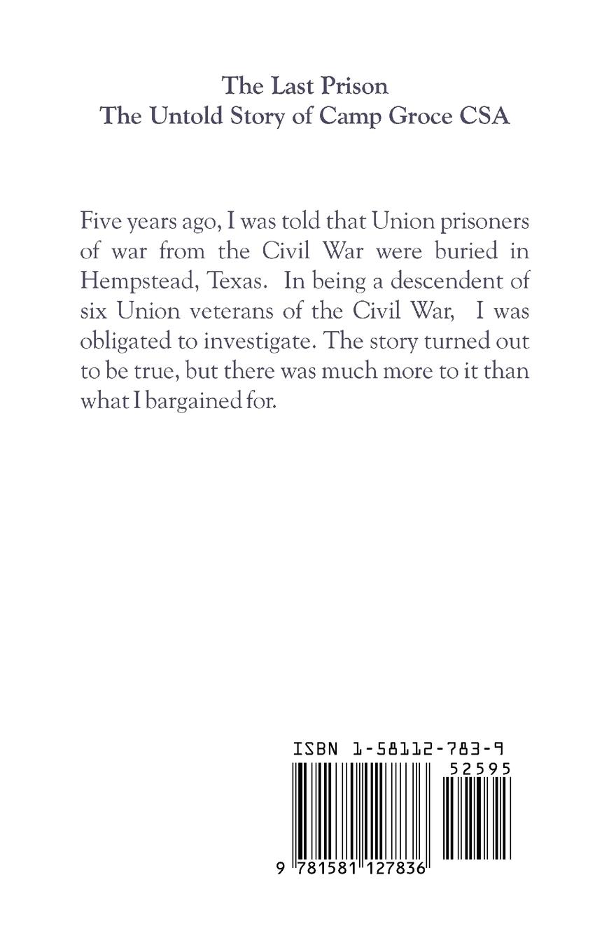 Rückseitencover The Last Prison