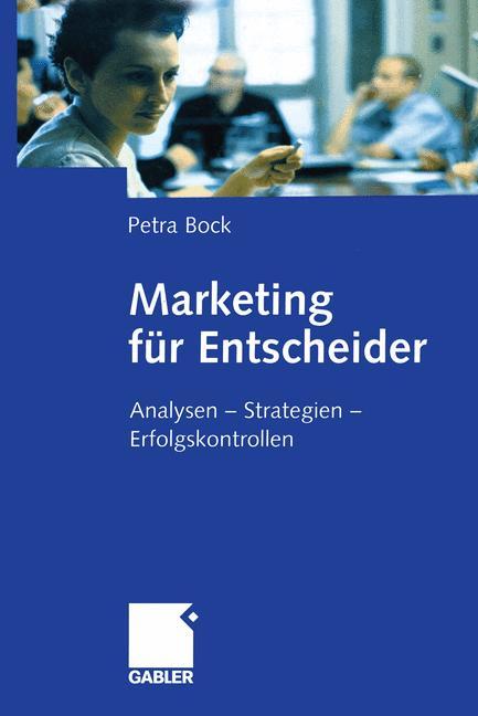 Vorderes Coverbild Marketing für Entscheider
