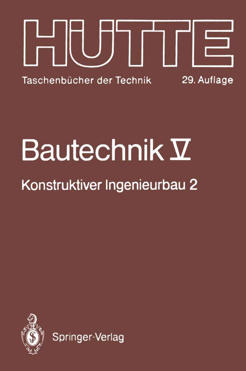 Vorderes Coverbild Bautechnick