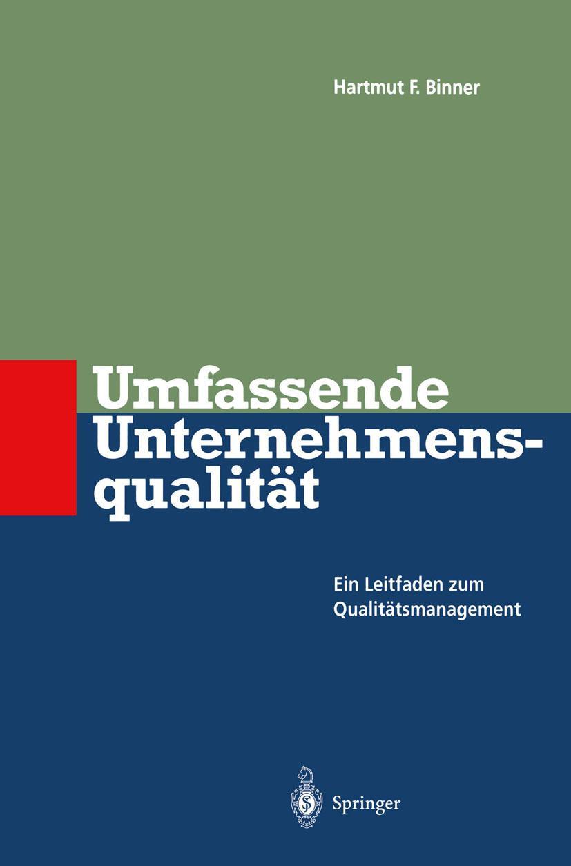 Vorderes Coverbild Umfassende Unternehmens-qualität