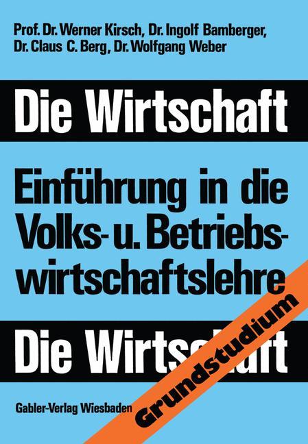 Vorderes Coverbild Die Wirtschaft