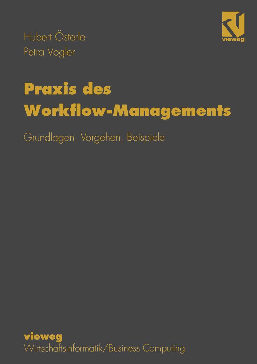 Vorderes Coverbild Praxis des Workflow-Managements