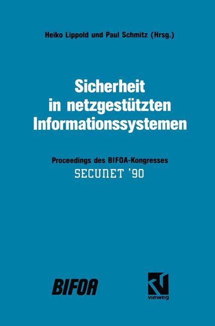 Vorderes Coverbild Sicherheit in netzgestützten Informationssystemen