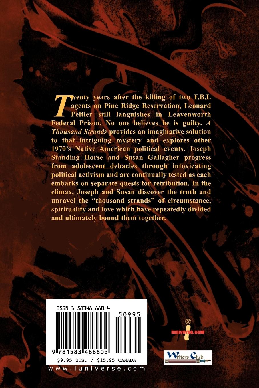 Rückseitencover A Thousand Strands