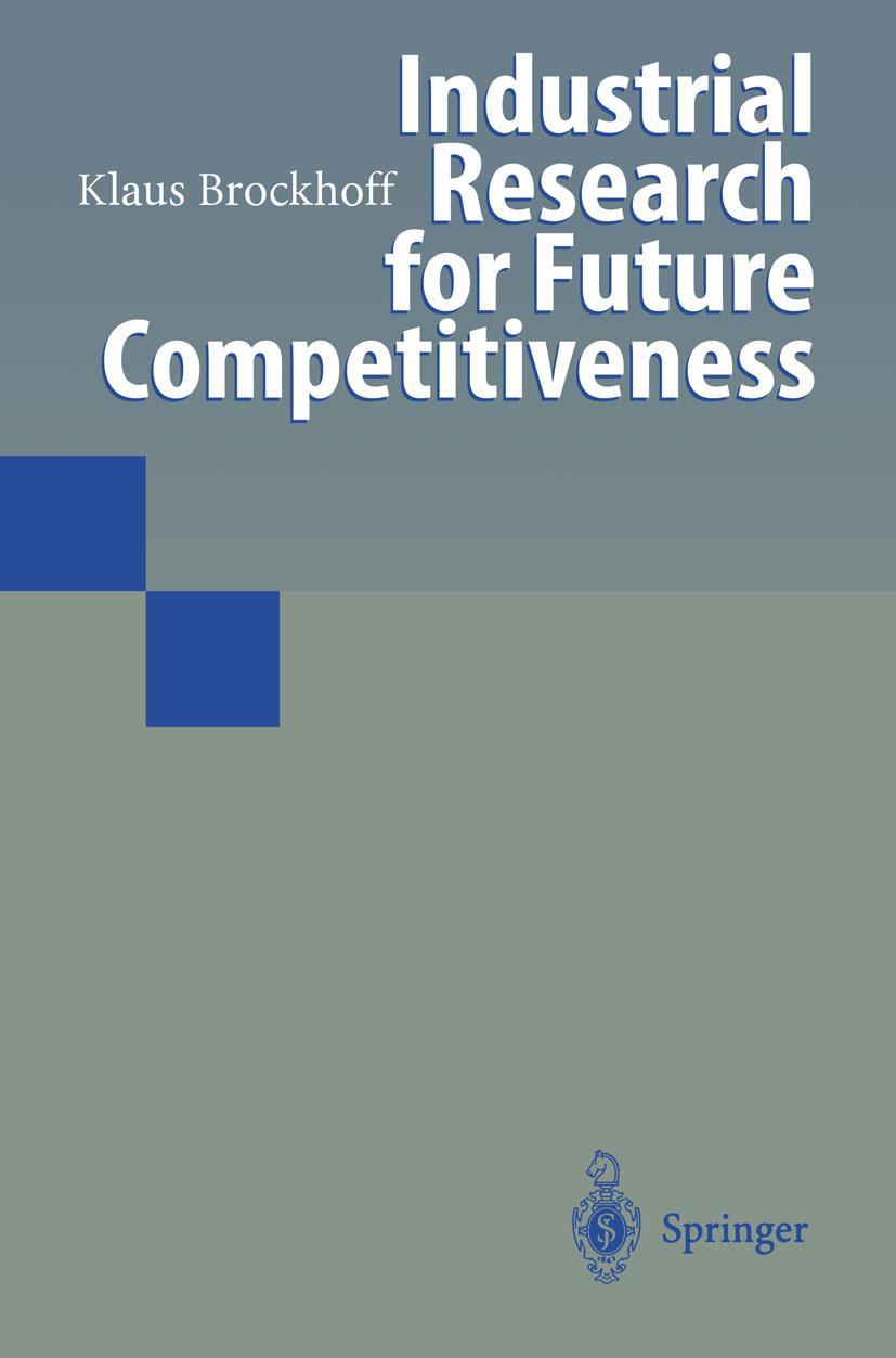 Vorderes Coverbild Industrial Research for Future Competitiveness