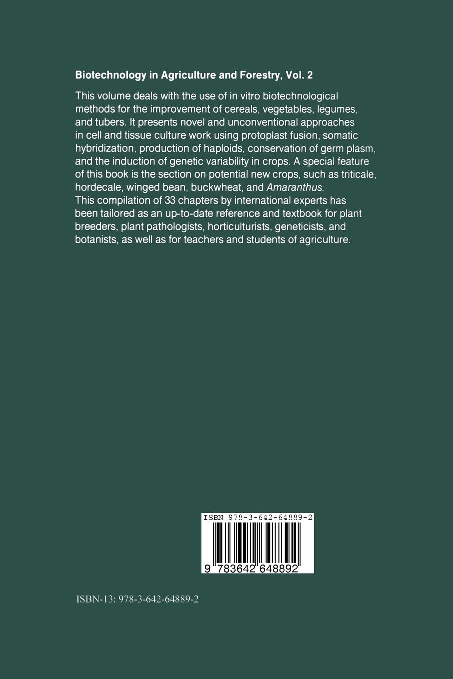 Rückseitencover Crops I