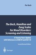 Vorderes Coverbild The Bech, Hamilton and Zung Scales for Mood Disorders: Screening and Listening