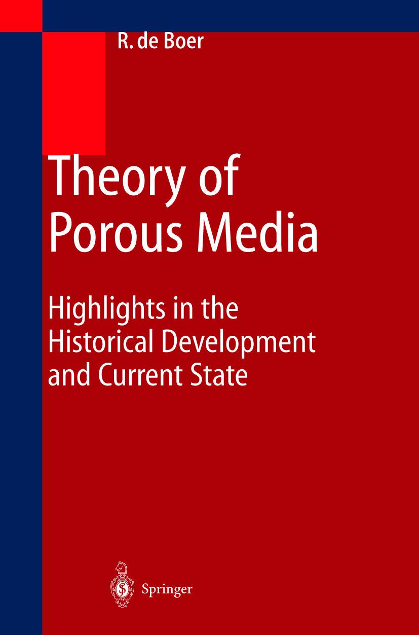Vorderes Coverbild Theory of Porous Media