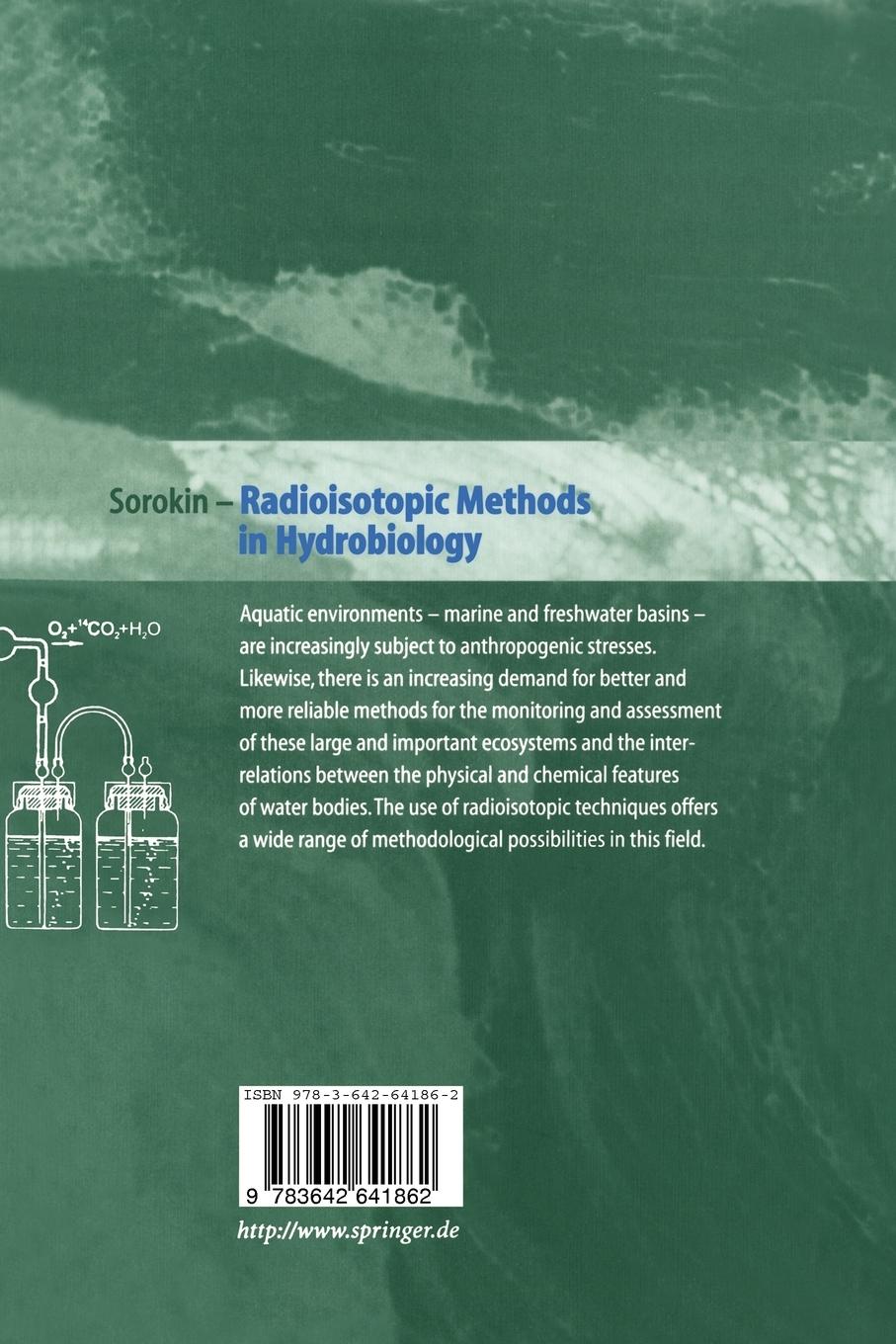 Rückseitencover Radioisotopic Methods in Hydrobiology