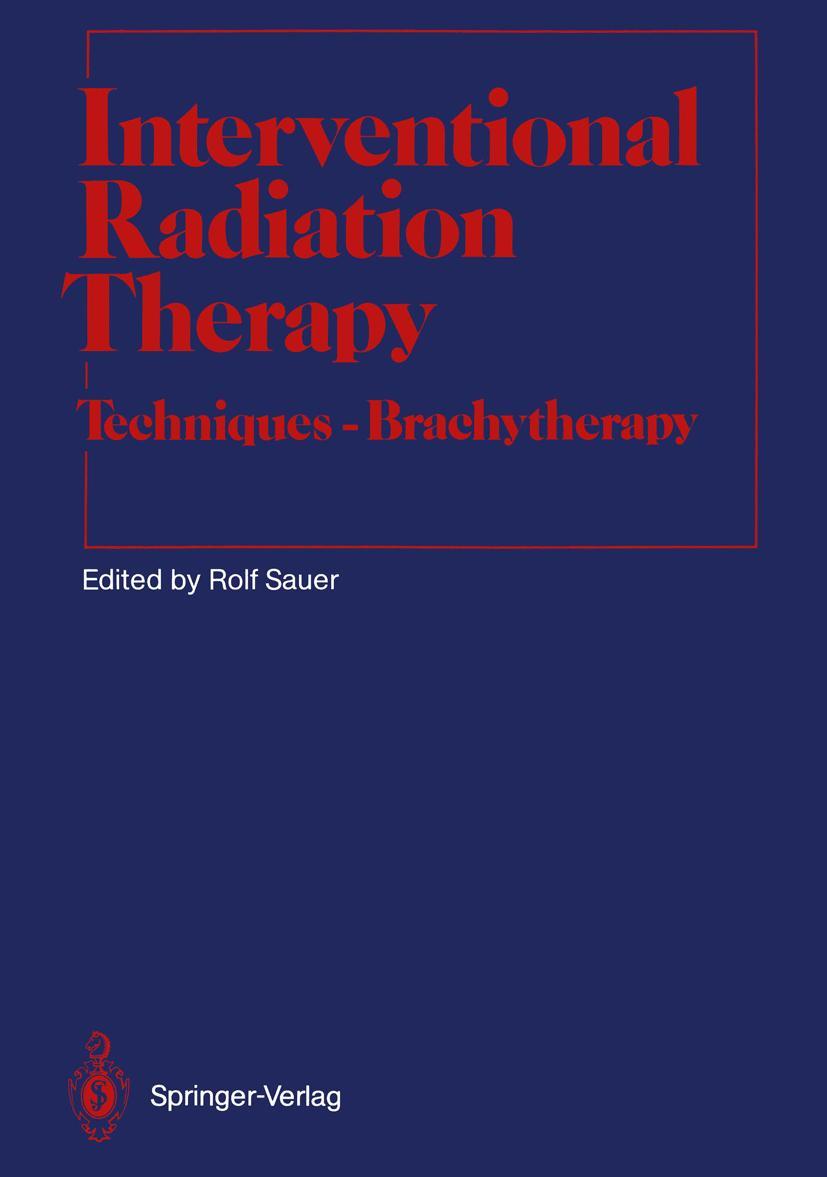 Vorderes Coverbild Interventional Radiation Therapy