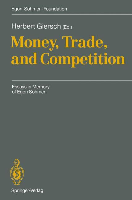 Vorderes Coverbild Money, Trade, and Competition