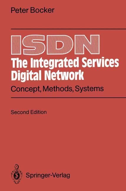 Vorderes Coverbild ISDN The Integrated Services Digital Network