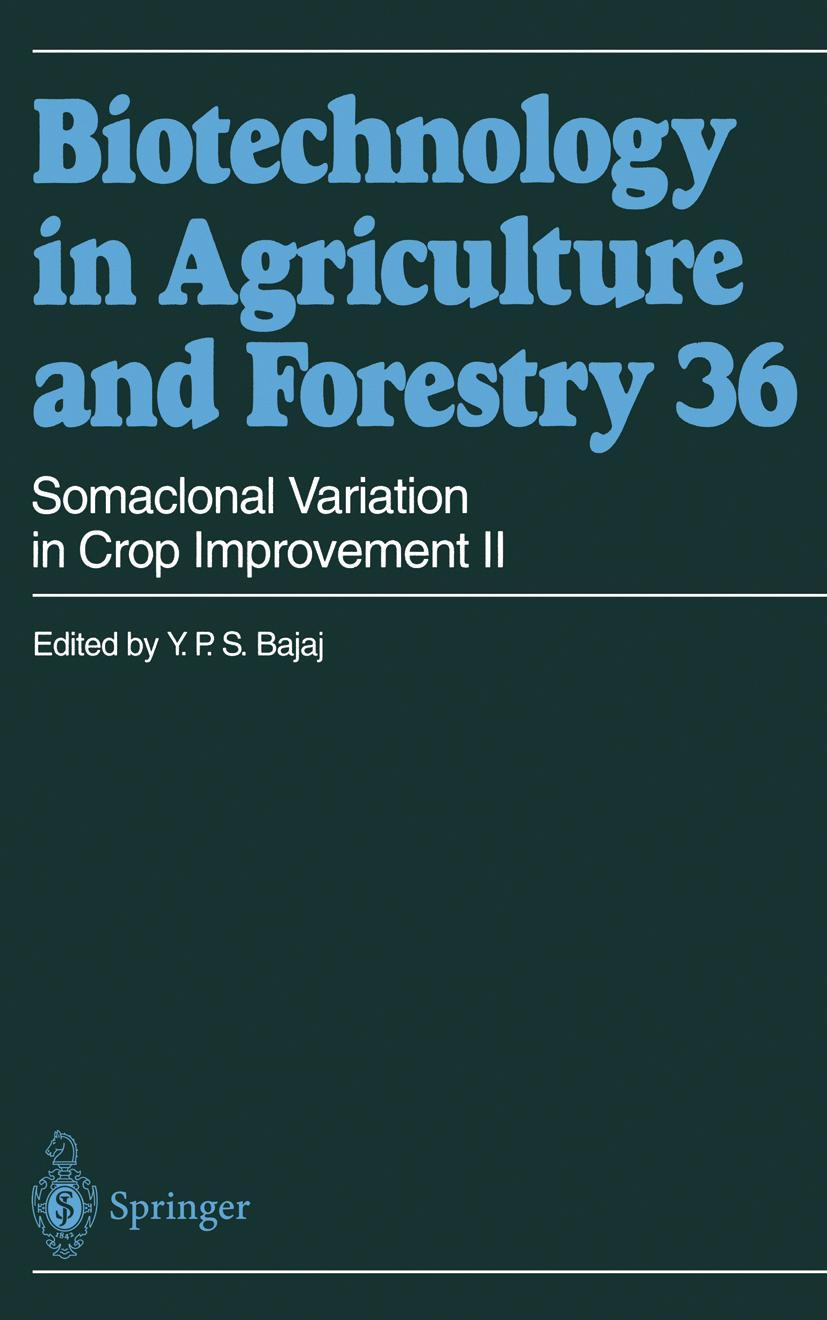 Vorderes Coverbild Somaclonal Variation in Crop Improvement II
