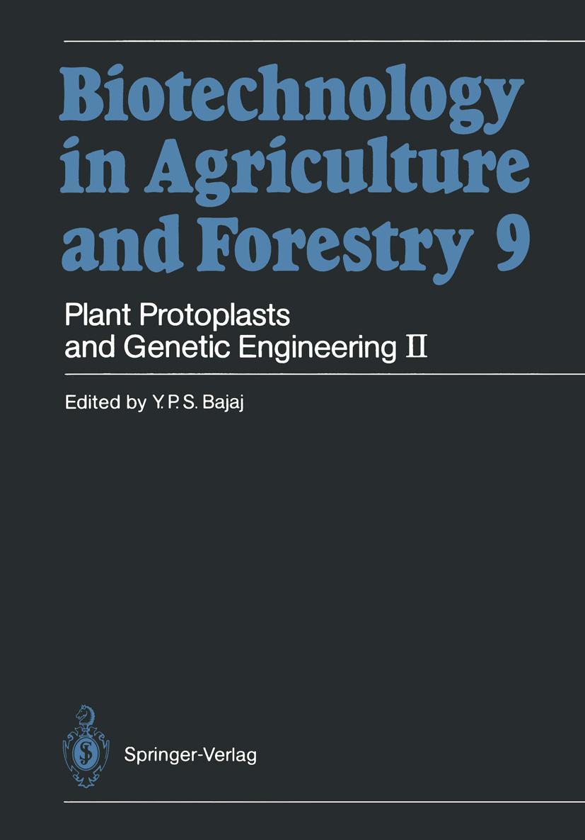 Vorderes Coverbild Plant Protoplasts and Genetic Engineering II