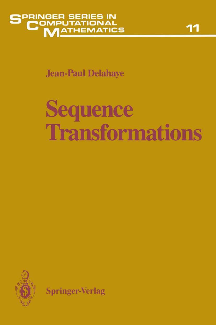 Vorderes Coverbild Sequence Transformations