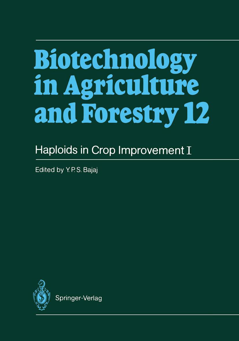 Vorderes Coverbild Haploids in Crop Improvement I