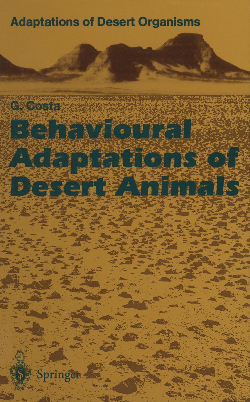 Vorderes Coverbild Behavioural Adaptations of Desert Animals
