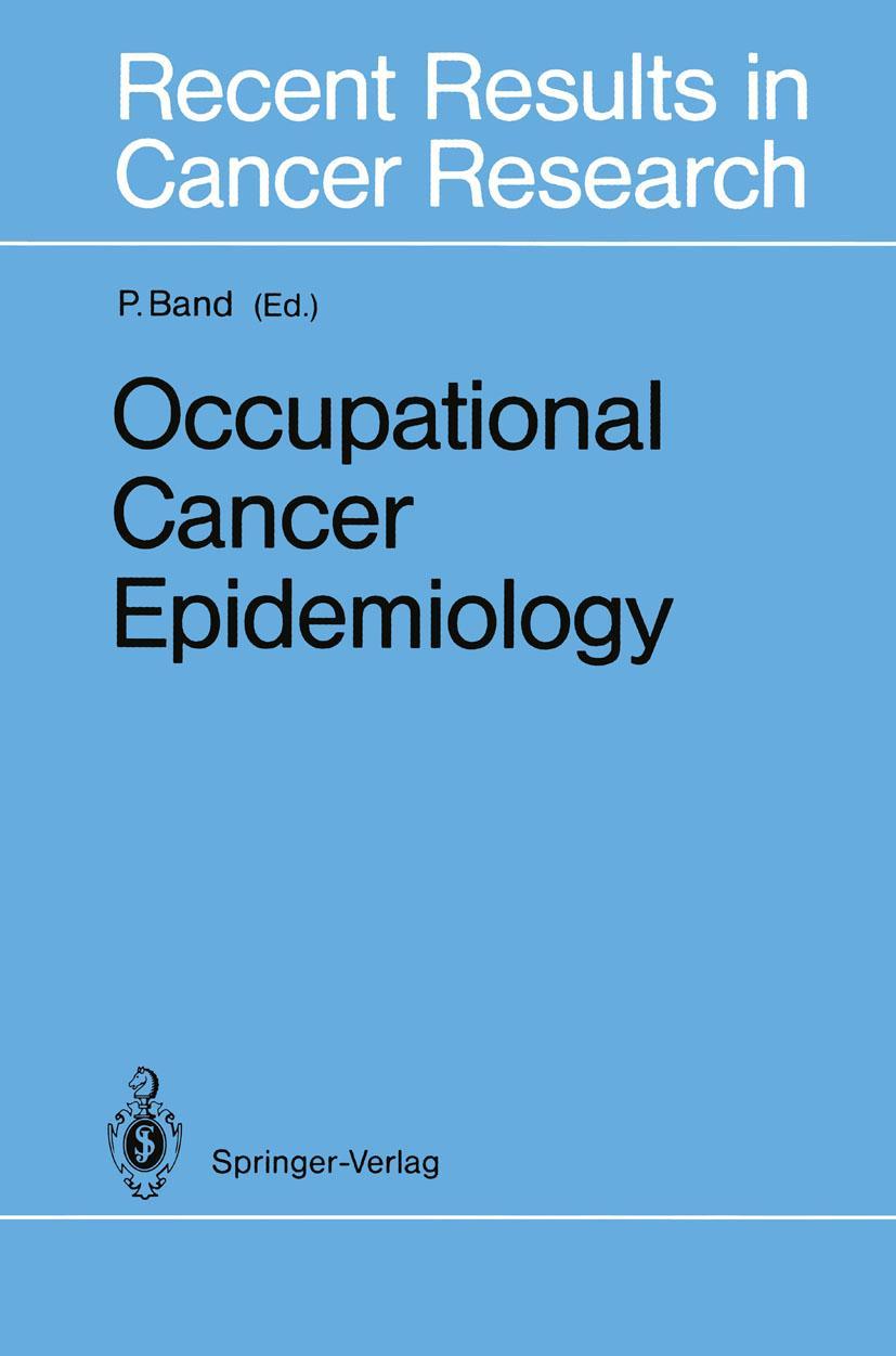 Vorderes Coverbild Occupational Cancer Epidemiology