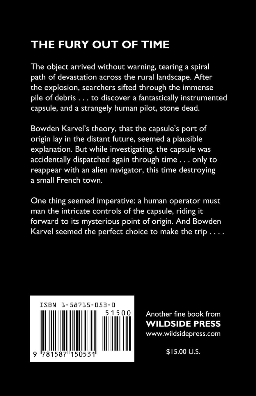 Rückseitencover The Fury Out of Time