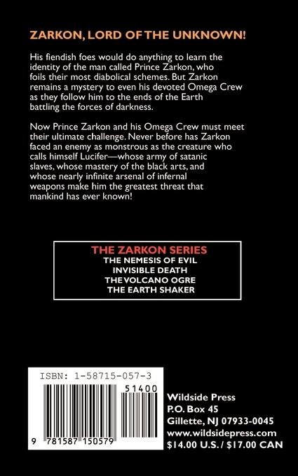 Rückseitencover The Nemesis of Evil