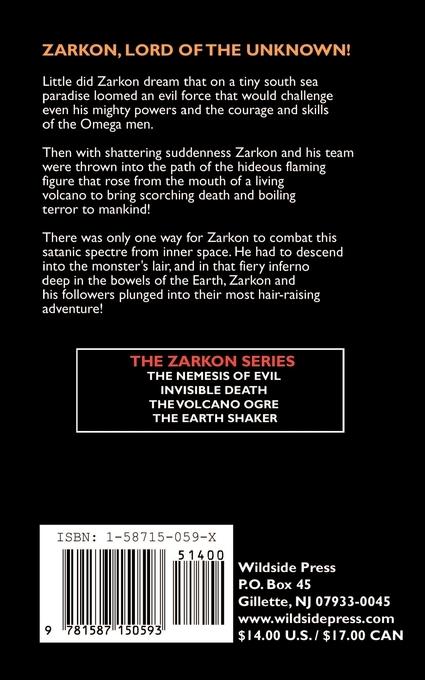 Rückseitencover The Volcano Ogre