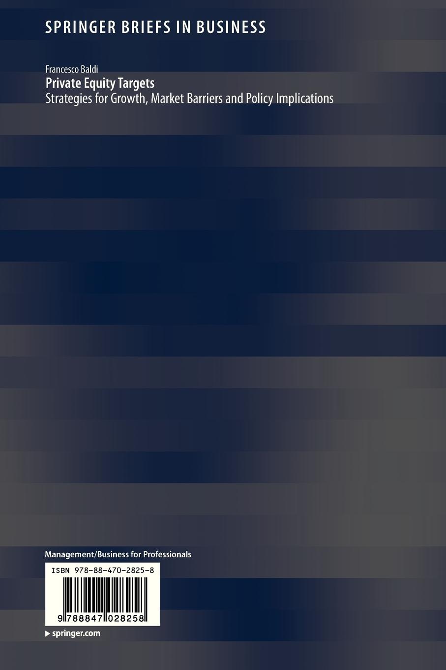 Rückseitencover Private Equity Targets