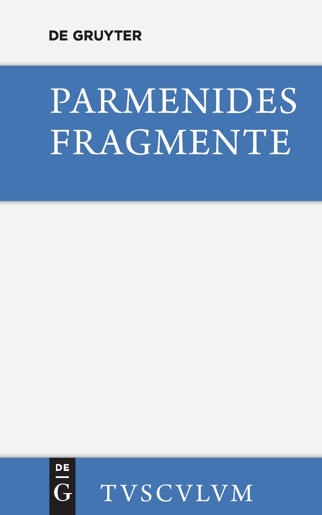Vorderes Coverbild Die Fragmente