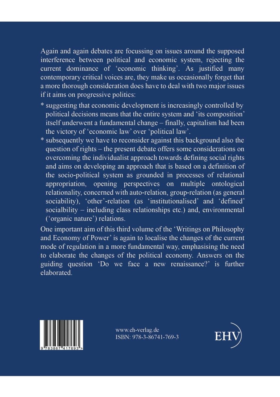 Rückseitencover Rights - Developing Ownership by Linking Control over Space and Time