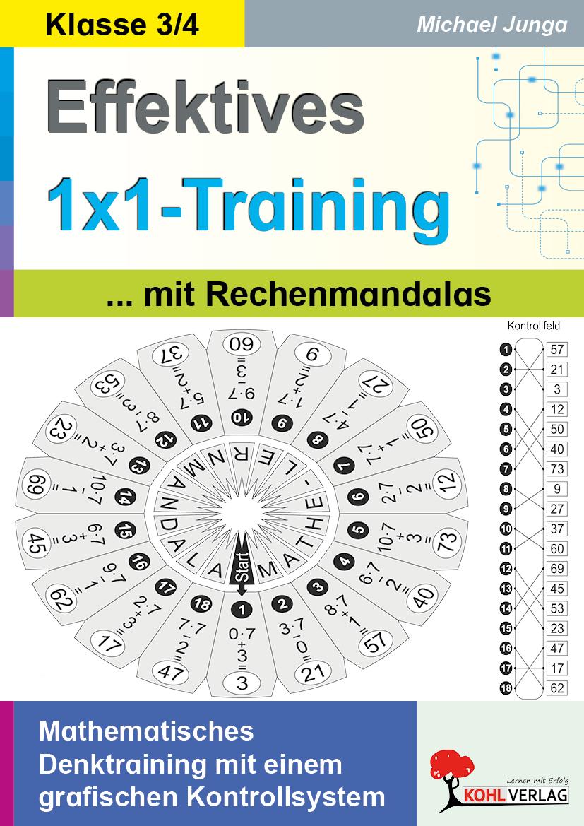 Vorderes Coverbild Effektives 1x1-Training mit Rechenmandalas