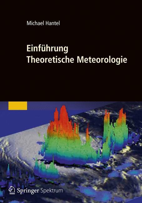 Vorderes Coverbild Einführung Theoretische Meteorologie