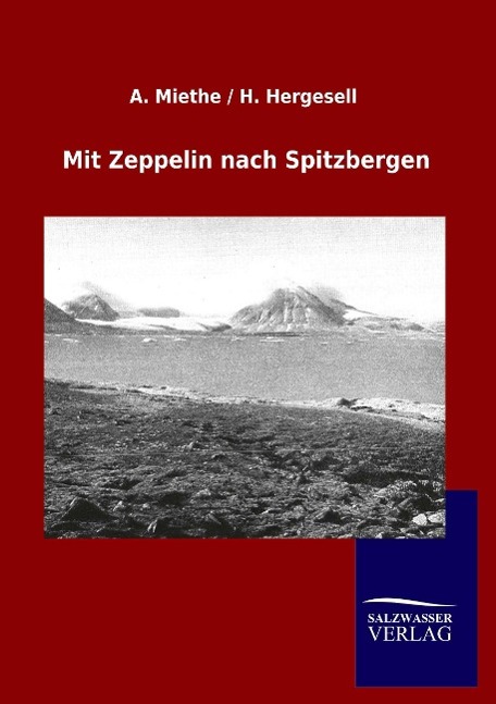 Vorderes Coverbild Mit Zeppelin nach Spitzbergen