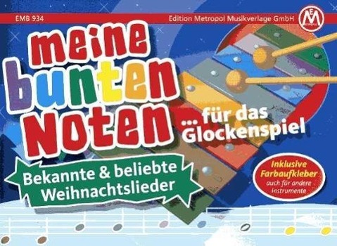 Vorderes Coverbild Meine bunten Noten für das Glockenspiel