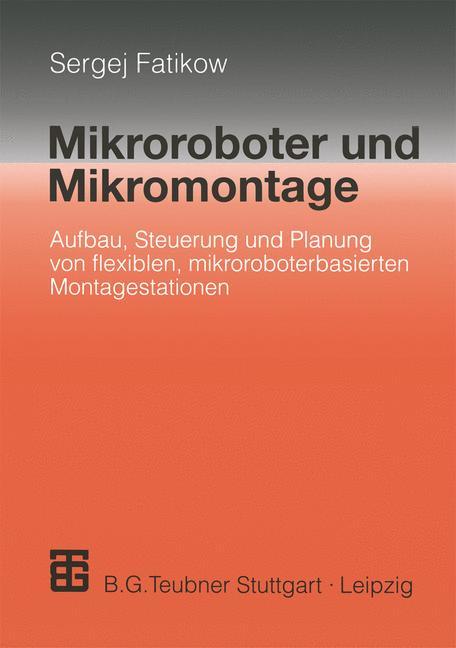 Vorderes Coverbild Mikroroboter und Mikromontage