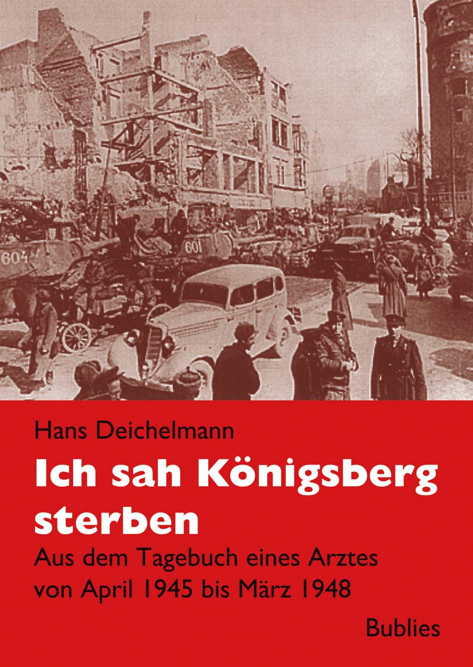 Vorderes Coverbild Ich sah Königsberg sterben
