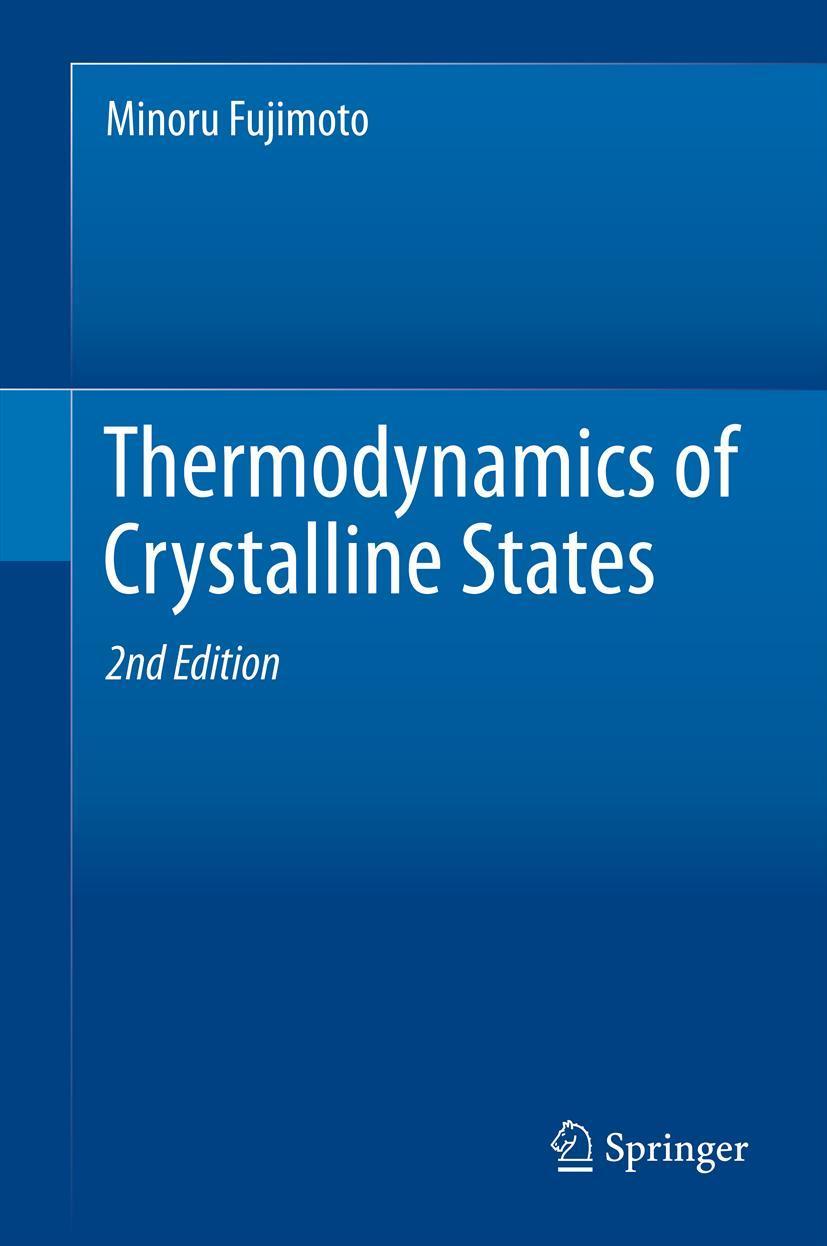 Vorderes Coverbild Thermodynamics of Crystalline States