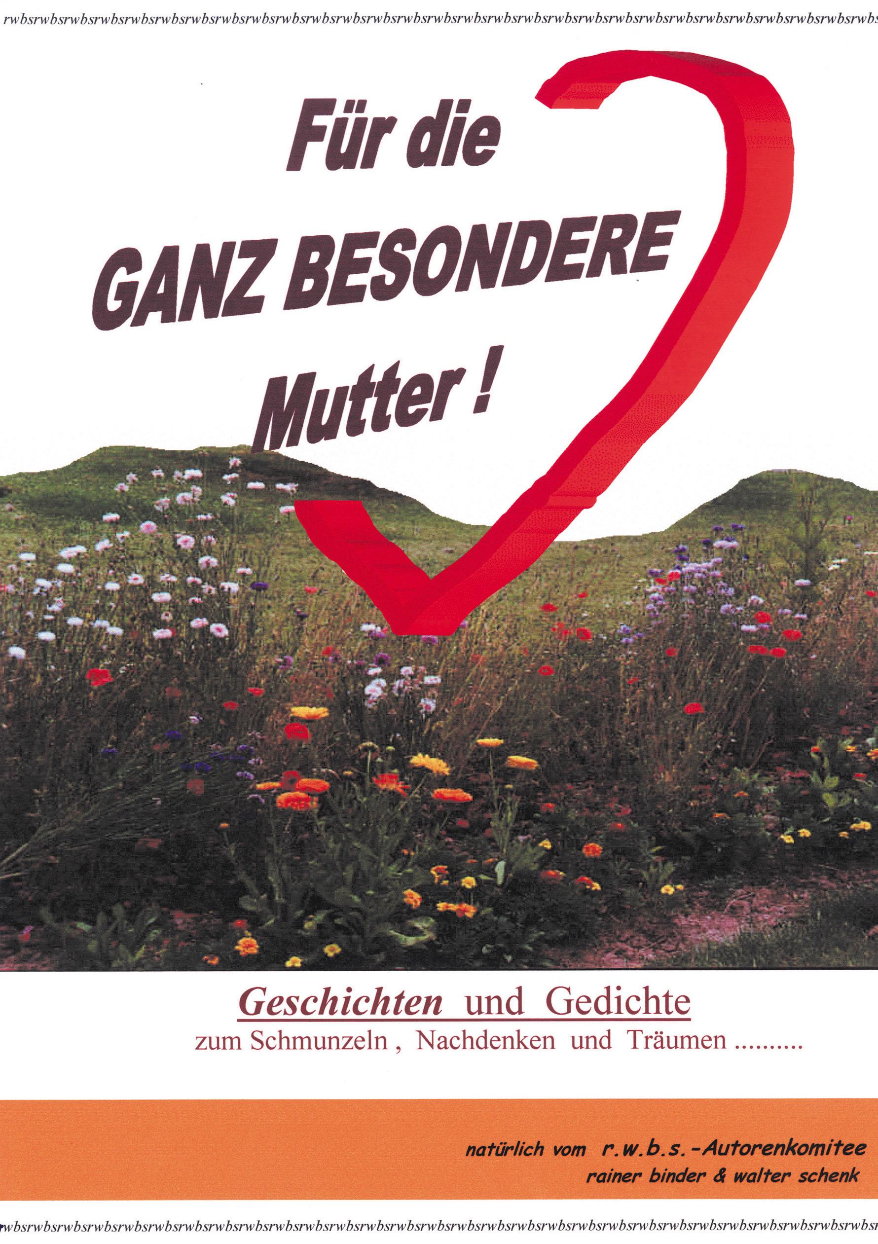 Vorderes Coverbild Für die ganz besondere Mutter