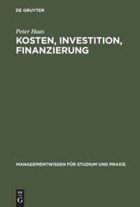 Vorderes Coverbild Kosten, Investition, Finanzierung