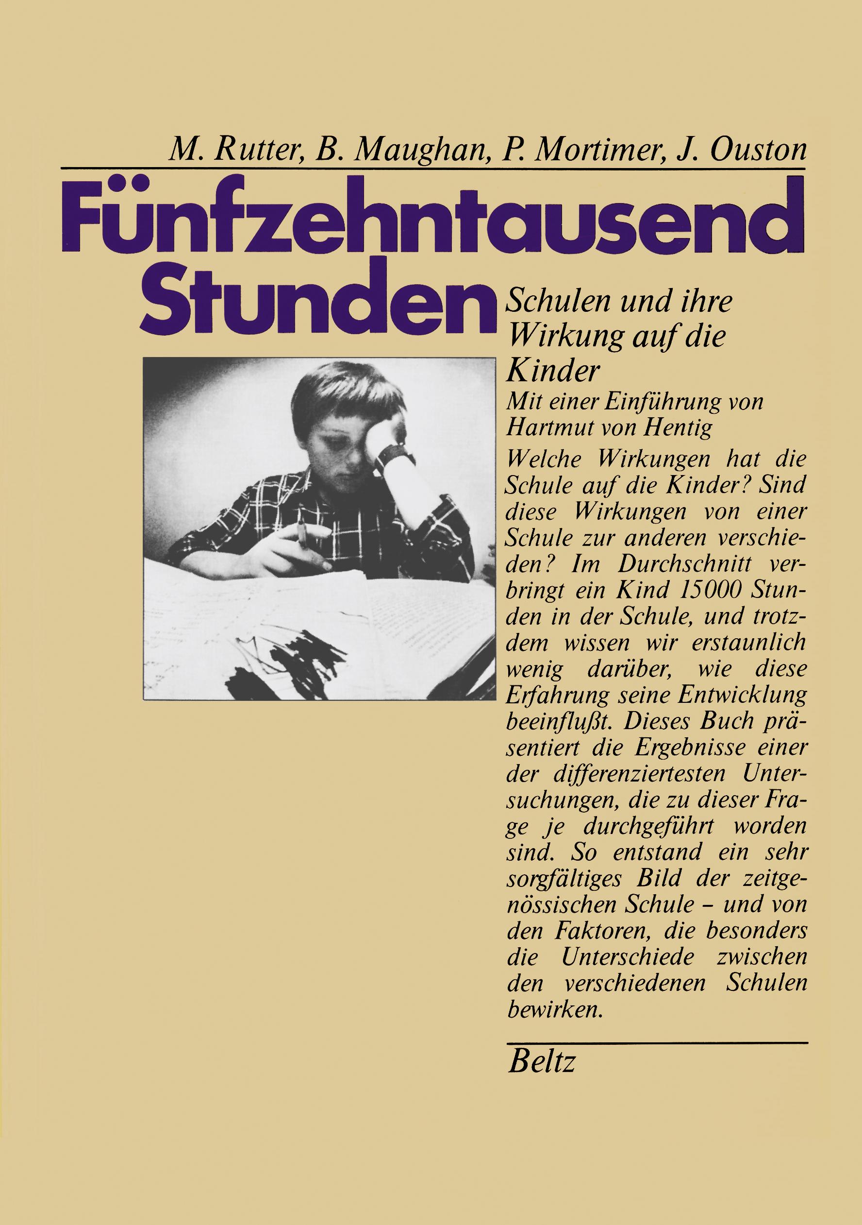 Vorderes Coverbild Fünfzehntausend Stunden