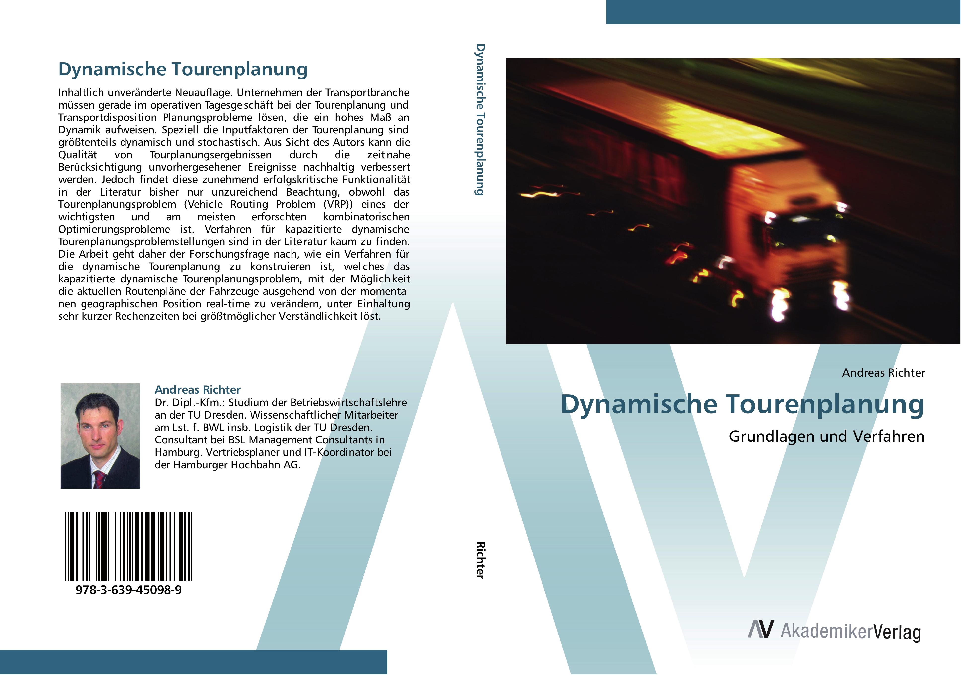 Vorderes Coverbild Dynamische Tourenplanung