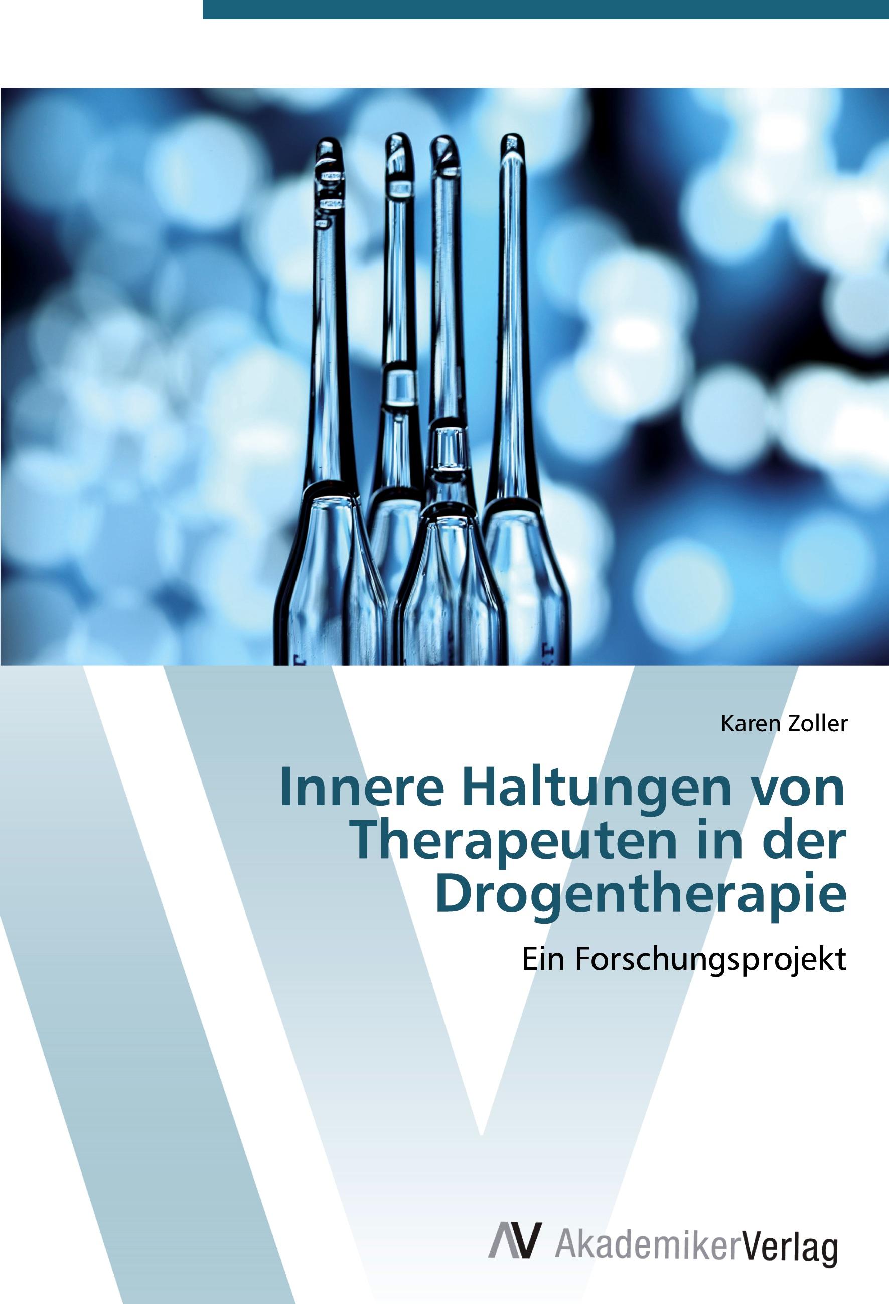 Vorderes Coverbild Innere Haltungen von Therapeuten in der Drogentherapie