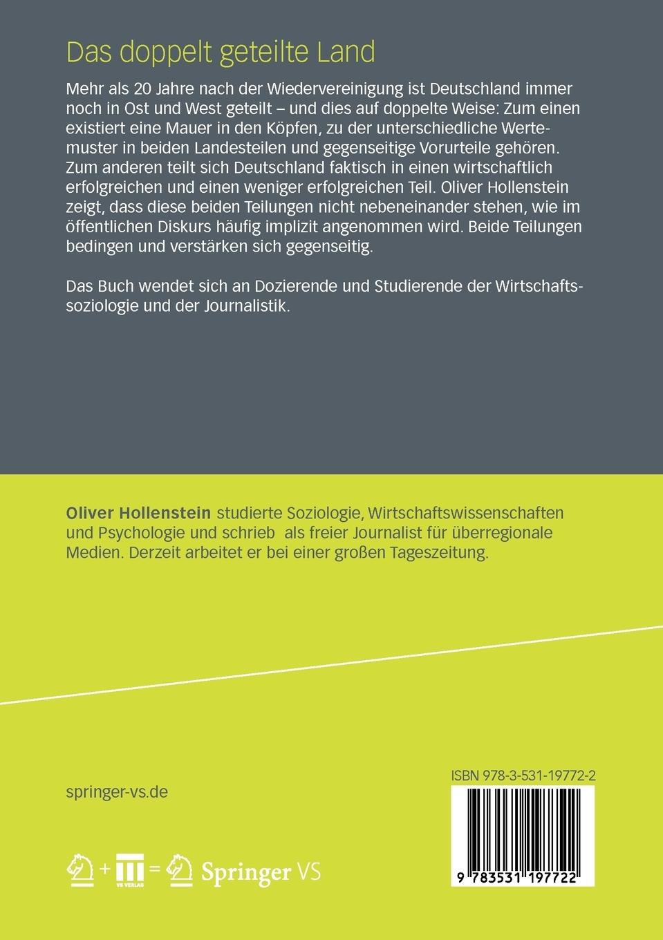 Rückseitencover Das doppelt geteilte Land