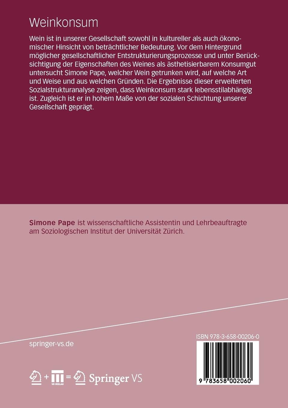 Rückseitencover Weinkonsum